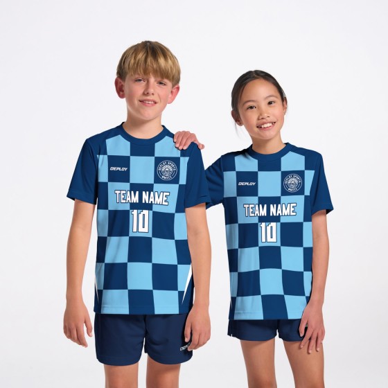 Flight Jersey Checkers Navy