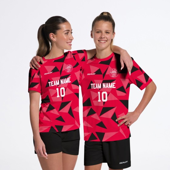 Flight Jersey Fragments Red