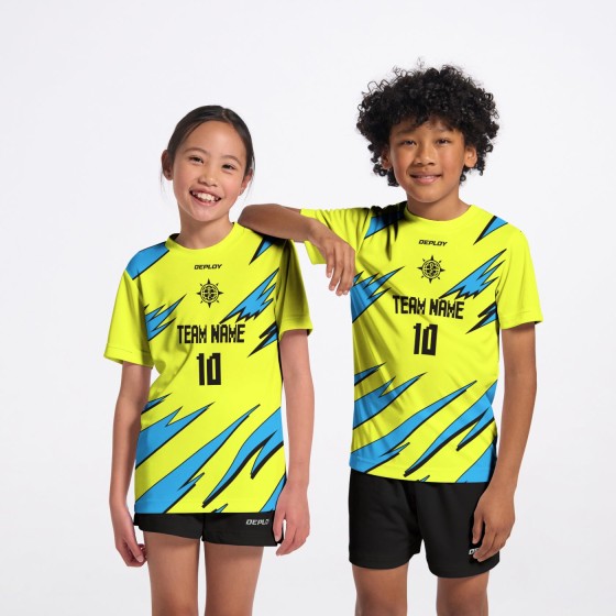 Flight Jersey Lightning Neon Yellow