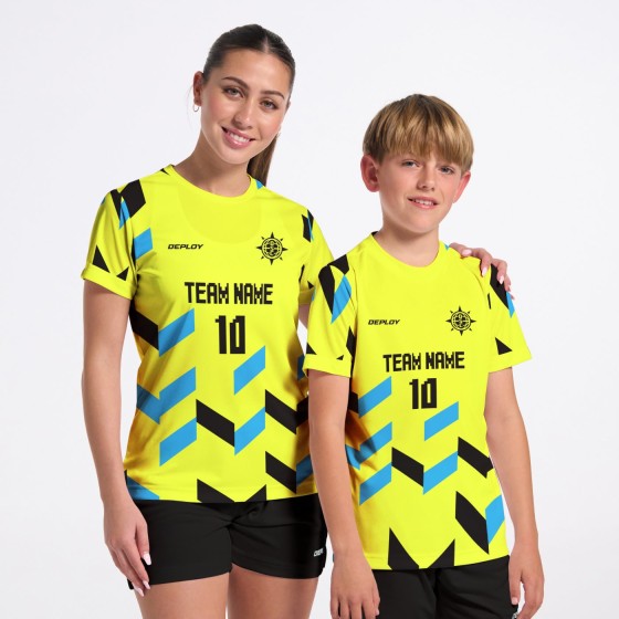 Flight Jersey Arrows Neon Yellow