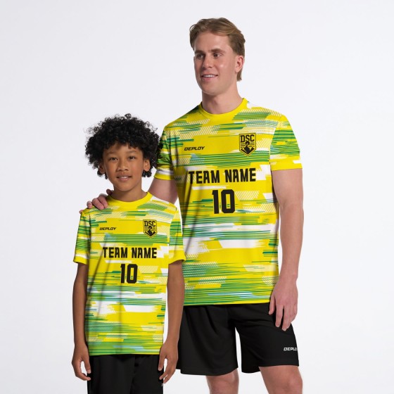 Flight Jersey Glitch Yellow